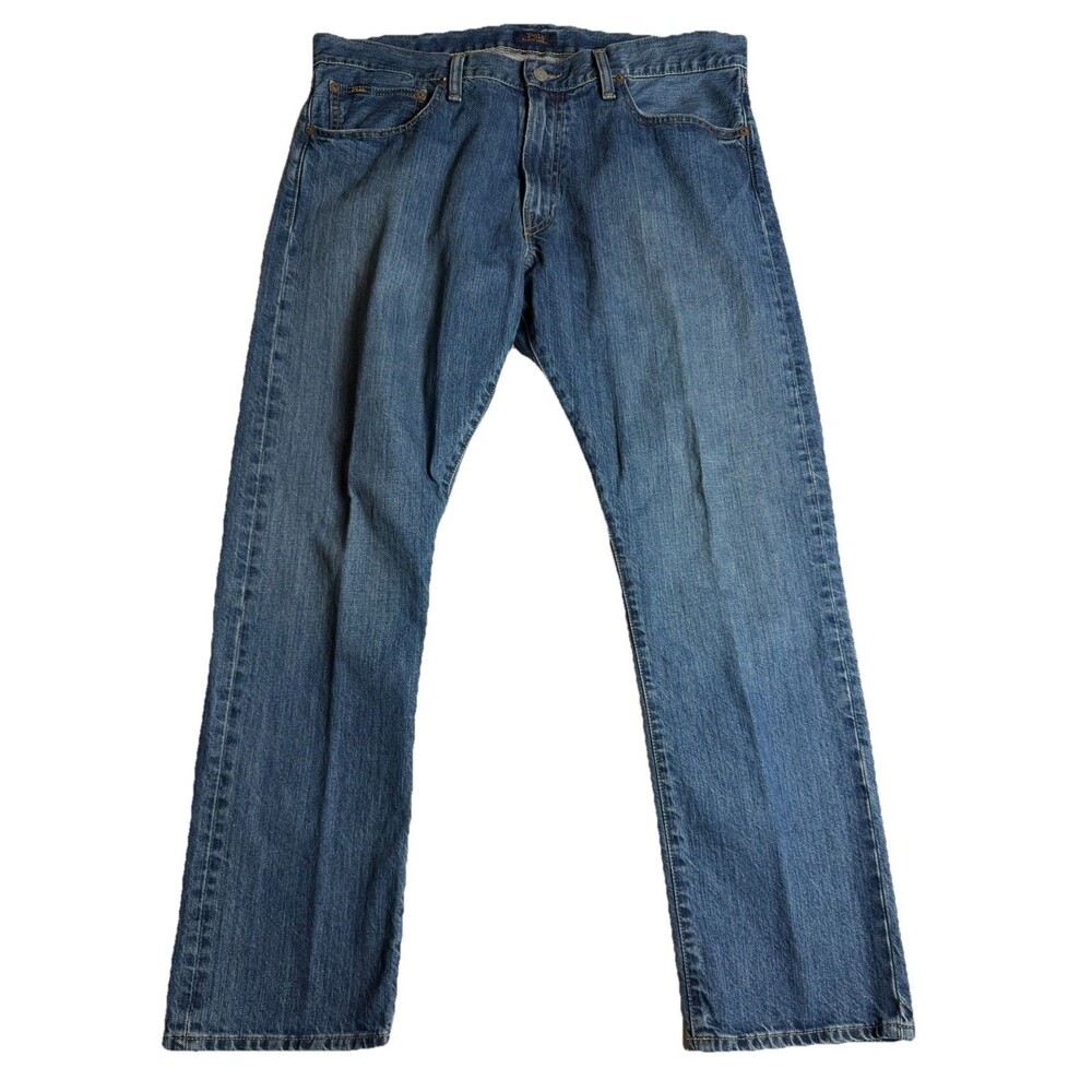 Polo Ralph Lauren Mens Varick Slim Straight Denim Jeans Sz 36X30